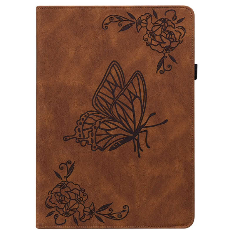 Huawei MatePad SE 11 suede-effect butterfly case