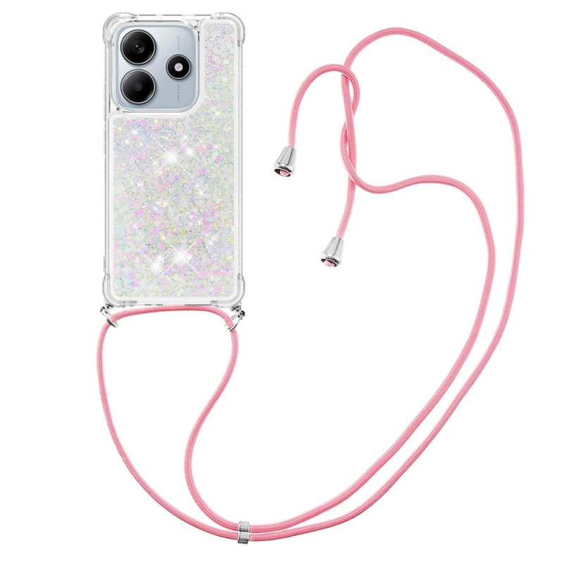 Xiaomi Redmi Note 14 5G Glitter Drawstring Cover