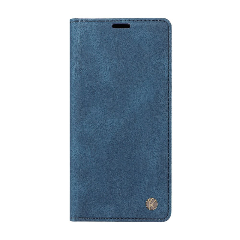 Flip Cover Xiaomi Redmi Note 14 4G Tan Suede Effect YKATU