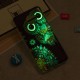 Case Samsung Galaxy J6 Owl Mandala Fluorescent