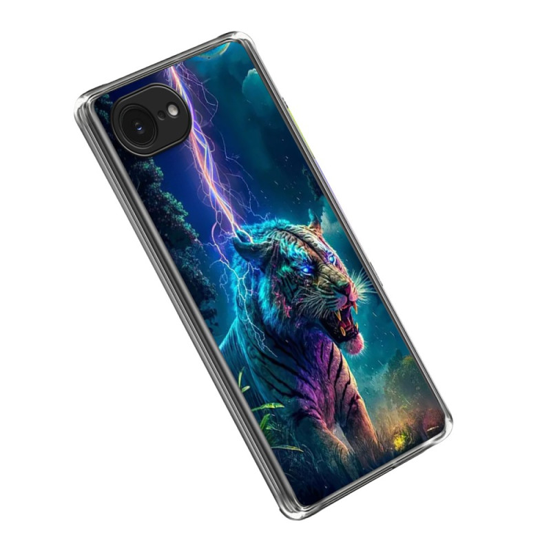 Case iPhone 16E Tiger Lightning