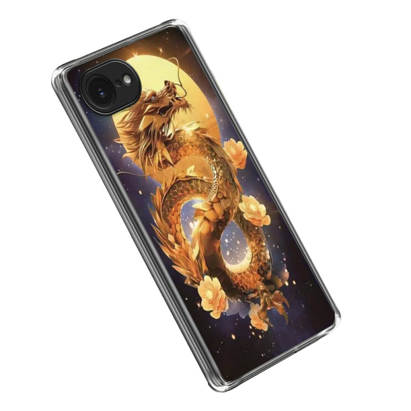 Case iPhone 16E Dragon Doré