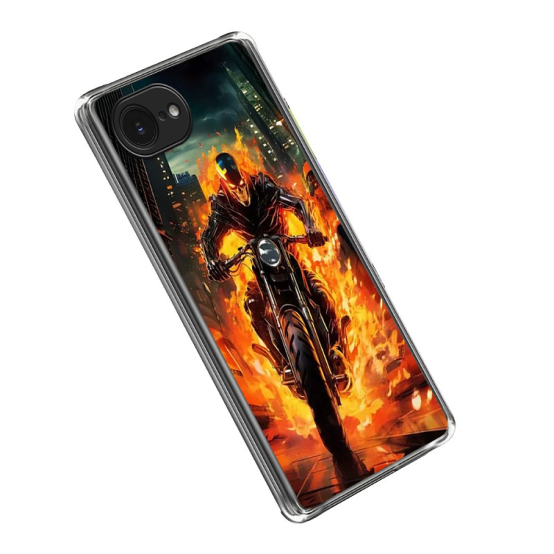 iPhone 16 Fire Knight Case