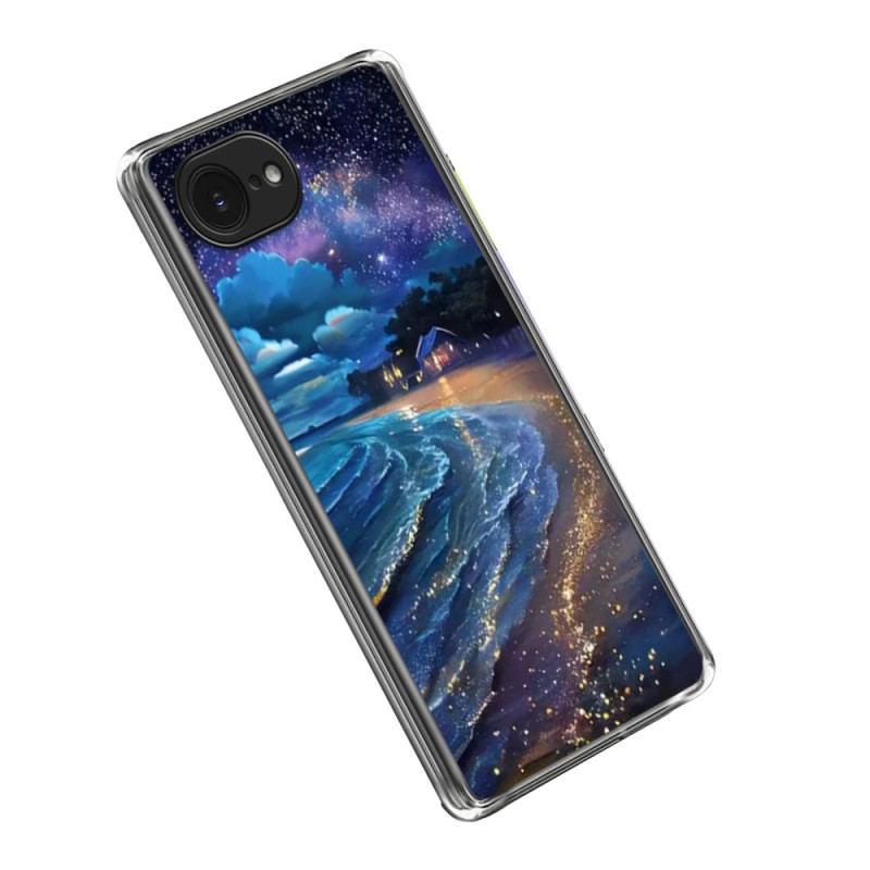 iPhone 16E Starry Beach Case