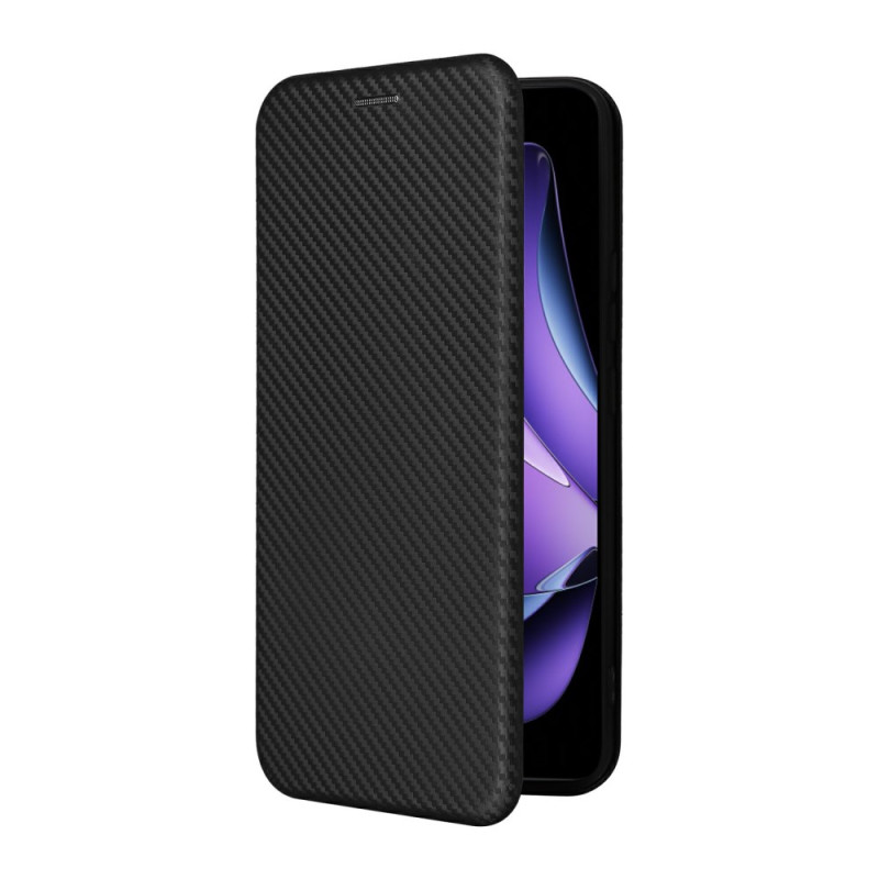 Flip Cover Oppo Reno 13F 5G Carbon Fibre