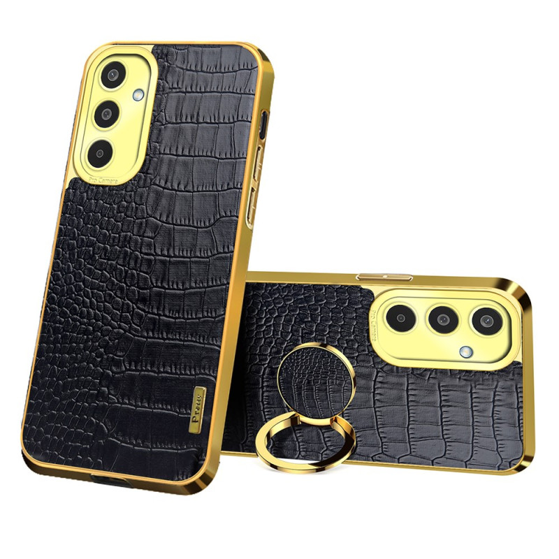 Samsung Galaxy M35 5G Case Crocodile Style Support Ring