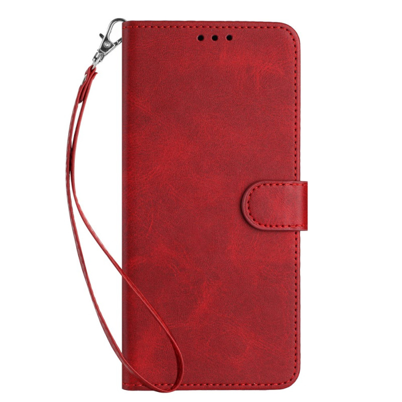 Case Samsung Galaxy M35 5G Faux Leather Vintage Plain with Strap