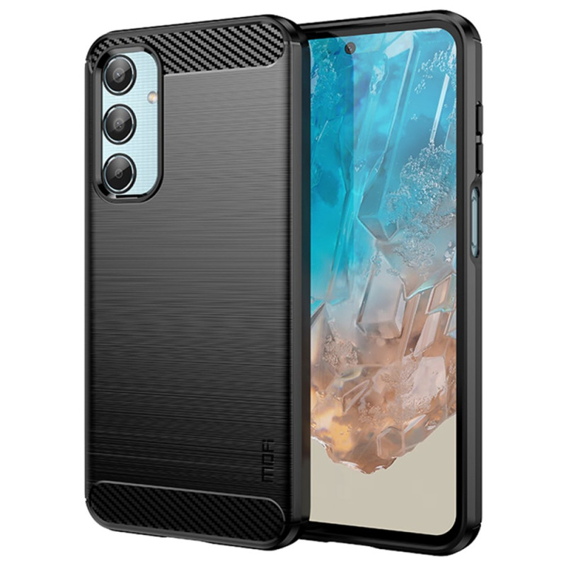 Samsung Galaxy M35 5G Brushed Carbon Fibre Case MOFI