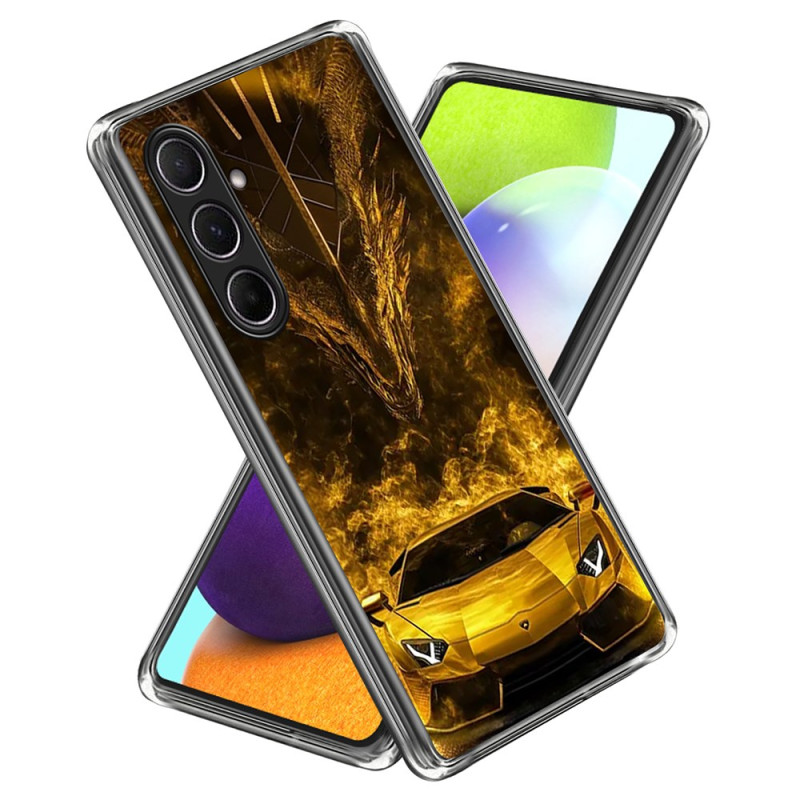 Samsung Galaxy A56 5G Sports Car Gold Case