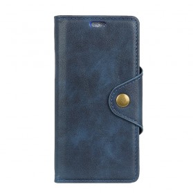 Cover Honor 10 Lite Simili Cuir Vintage Bouton