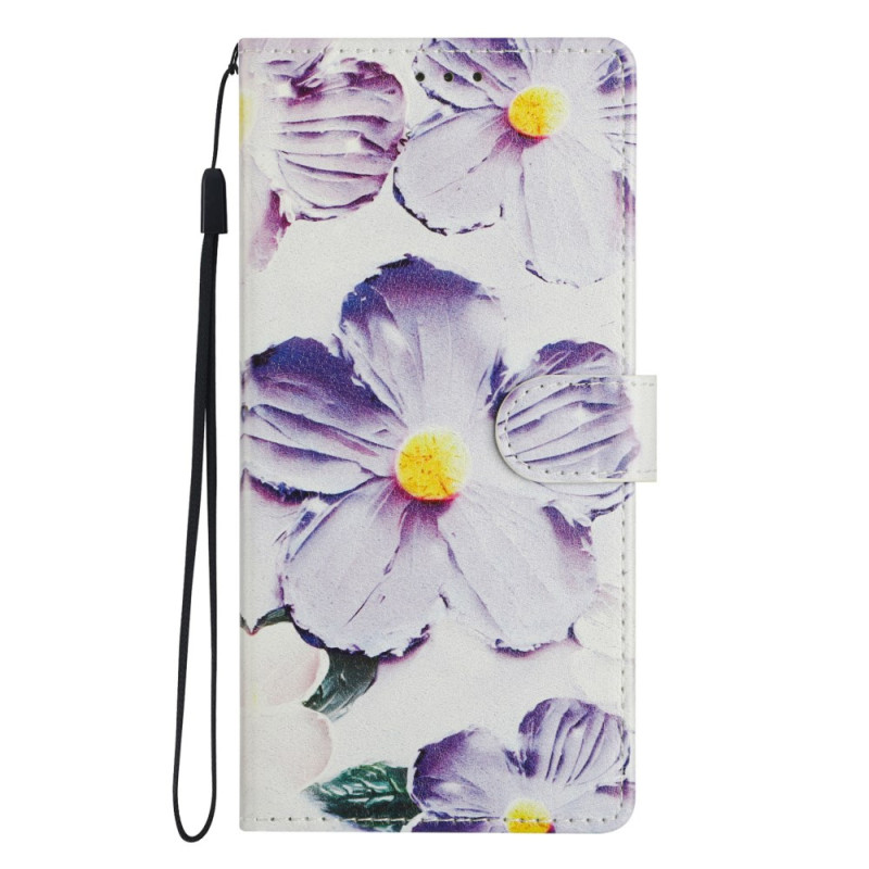 Honor Magic 7 Pro 5G Case Purple Flowers