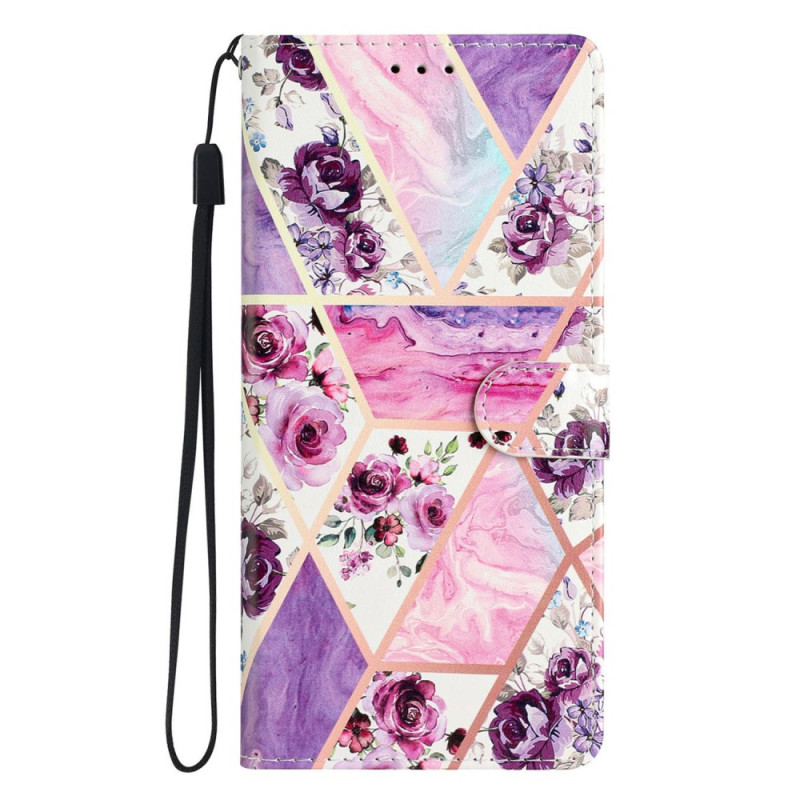 Honor Magic 7 Pro 5G Case Purple Flowers