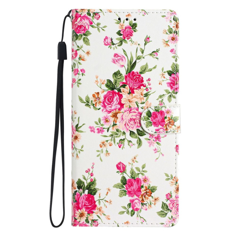 Honor Magic 7 Pro 5G Case Red Flowers