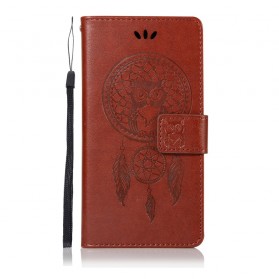 Google Pixel 3 Leather Case Catchy Owl Dreams