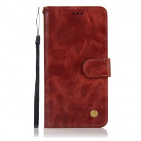 Google Pixel 3 XL Case Vintage Leather Effect with Strap