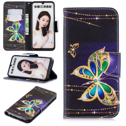 Cover Honor 10 Lite / Huawei P Smart 2019 Papillon Magique