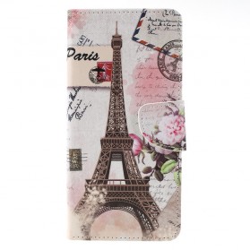 Samsung Galaxy J6 Plus Retro Eiffel Tower Case