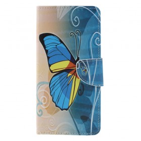 Samsung Galaxy J6 Plus Case Butterflies and Flowers