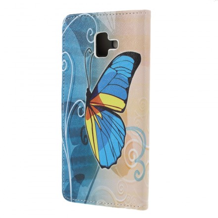 Samsung Galaxy J6 Plus Case Butterflies and Flowers