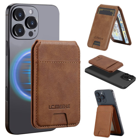 Magnetic card holder with...