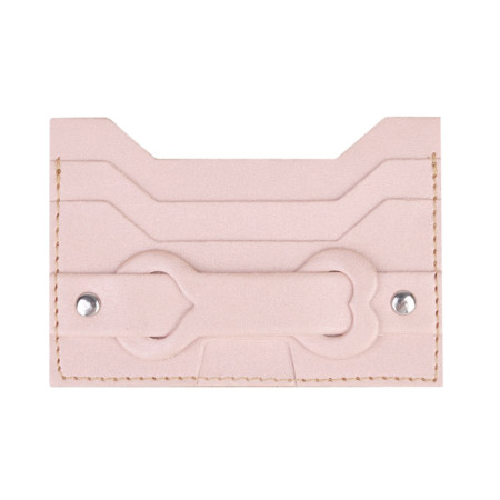 Adhesive card holder with...