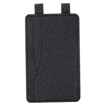 Adhesive card holder with...