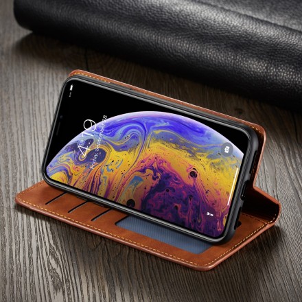 iPhone XS Leather effect case FORWENW