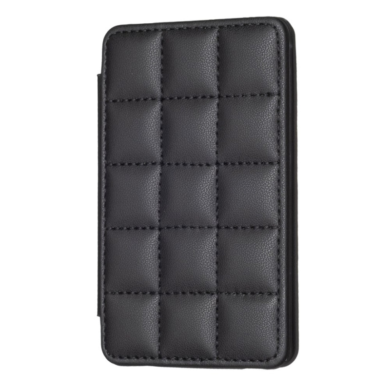 Adhesive padded card holder