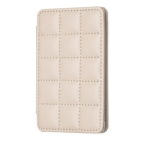 Adhesive padded card holder