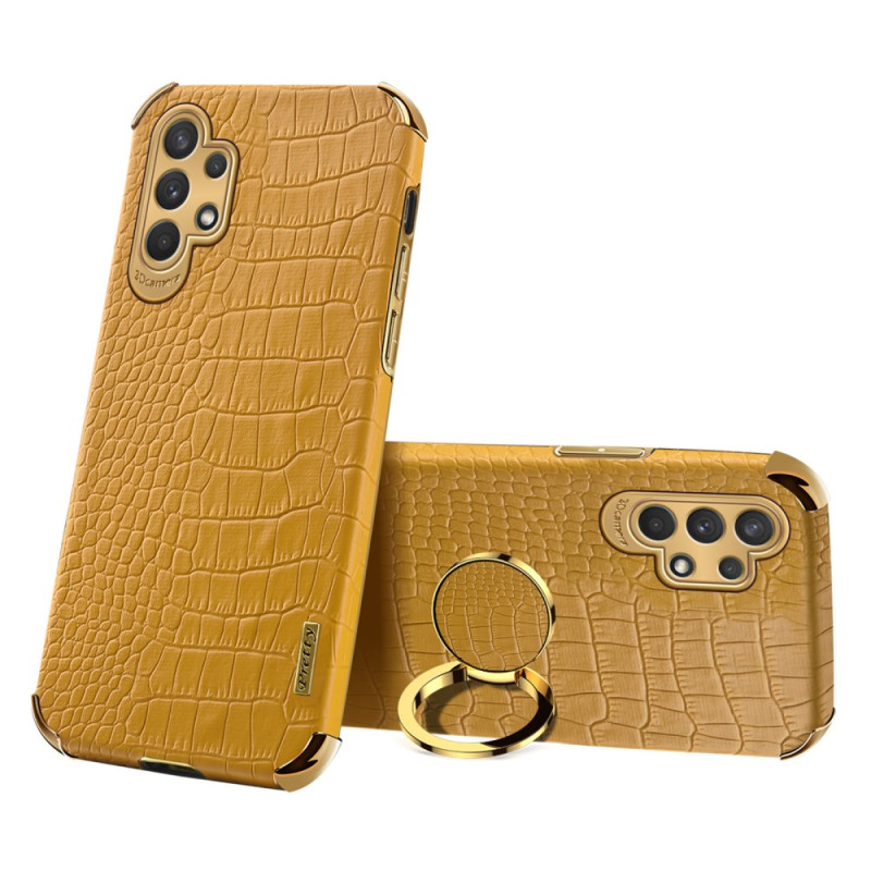 Samsung Galaxy A32 5G / M32 5G Crocodile Style Case with Support Ring