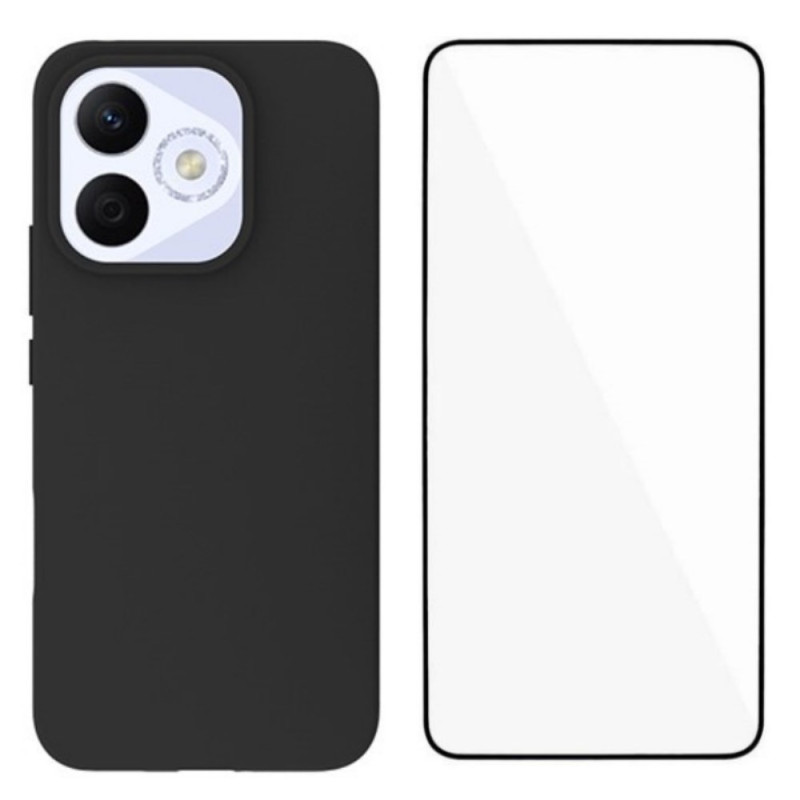 Honor 400 Lite Silicone Case with Screen Protector WANLONFENG