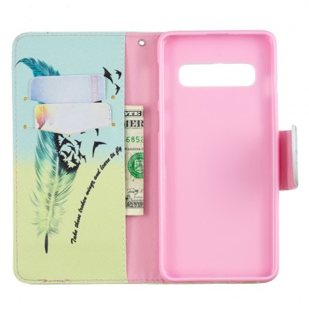 Cover Samsung Galaxy S10 Learn To Fly