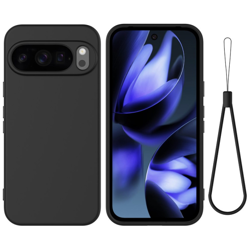 Google Pixel 10 Pro Liquid Silicone Cover with Strap