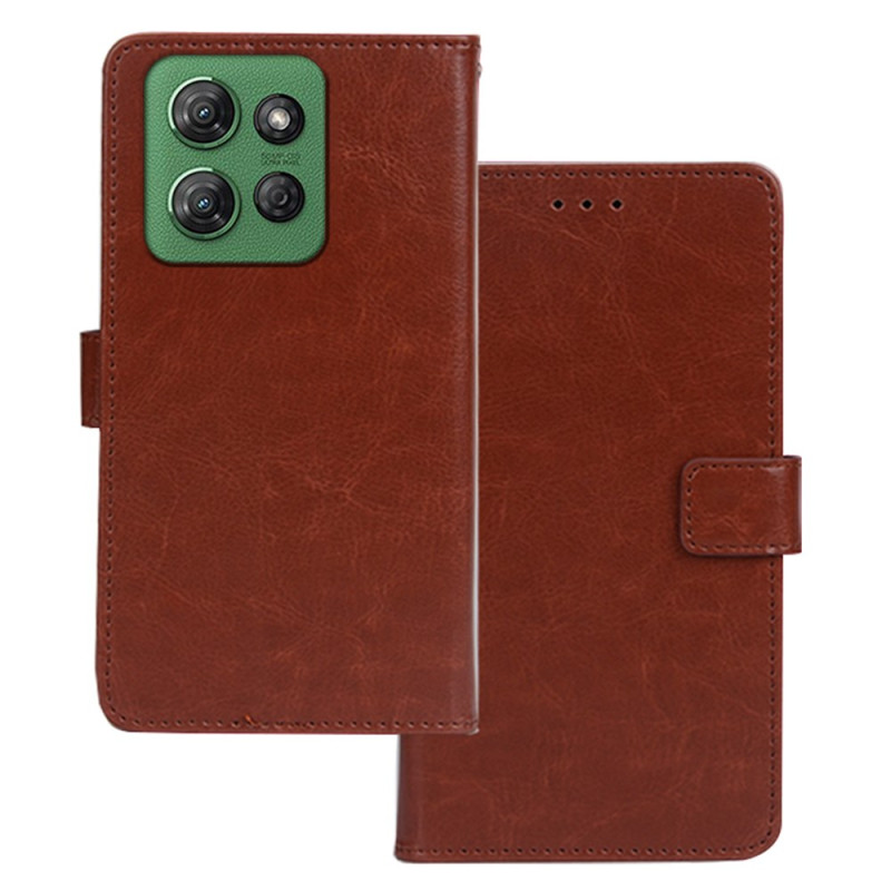 Moto G Power (2025) Leather Case IDEWEI
