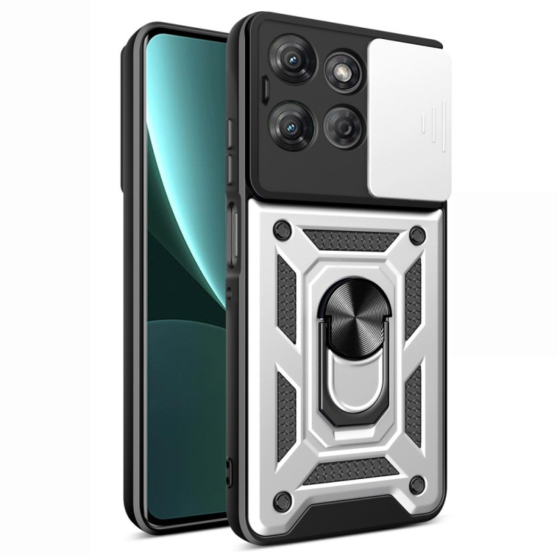 Moto G Power Case (2025) Sliding Cover for Camera and Stand