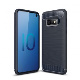 Samsung Galaxy S10 Lite Brushed Carbon Fiber Case