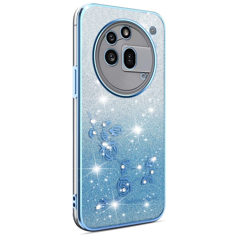Nothing Phone (3a) Pro Strass and Flowers Case KADEM