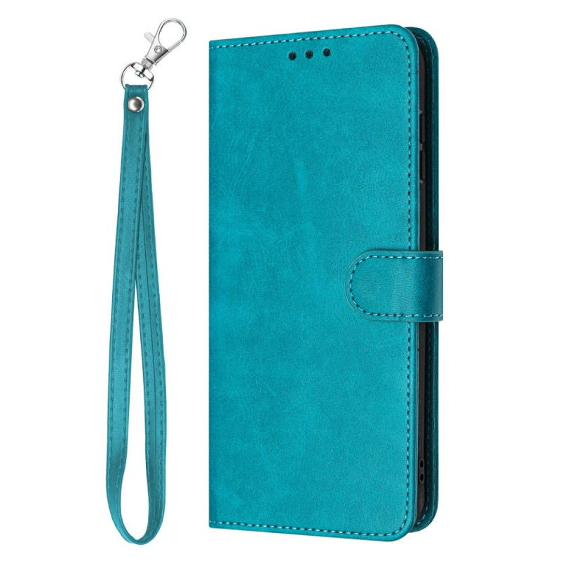 Oppo A5 Pro 5G / 4G Leather-effect Case with Strap
