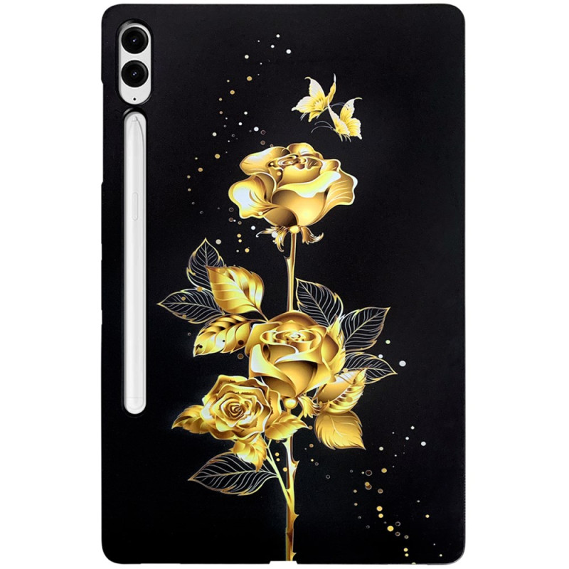 Samsung Galaxy Tab S10 Plus Case / S9 FE Plus Case / S9 Plus Rose Evening Case