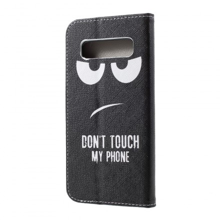 Cover Samsung Galaxy S10 Don't Touch My Phone Cover Samsung Galaxy S10 Don't Touch My Phone