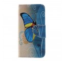 Samsung Galaxy S10 Case Butterflies and Flowers