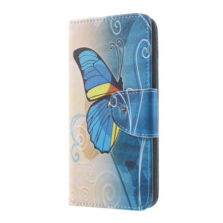 Samsung Galaxy S10 Case Butterflies and Flowers