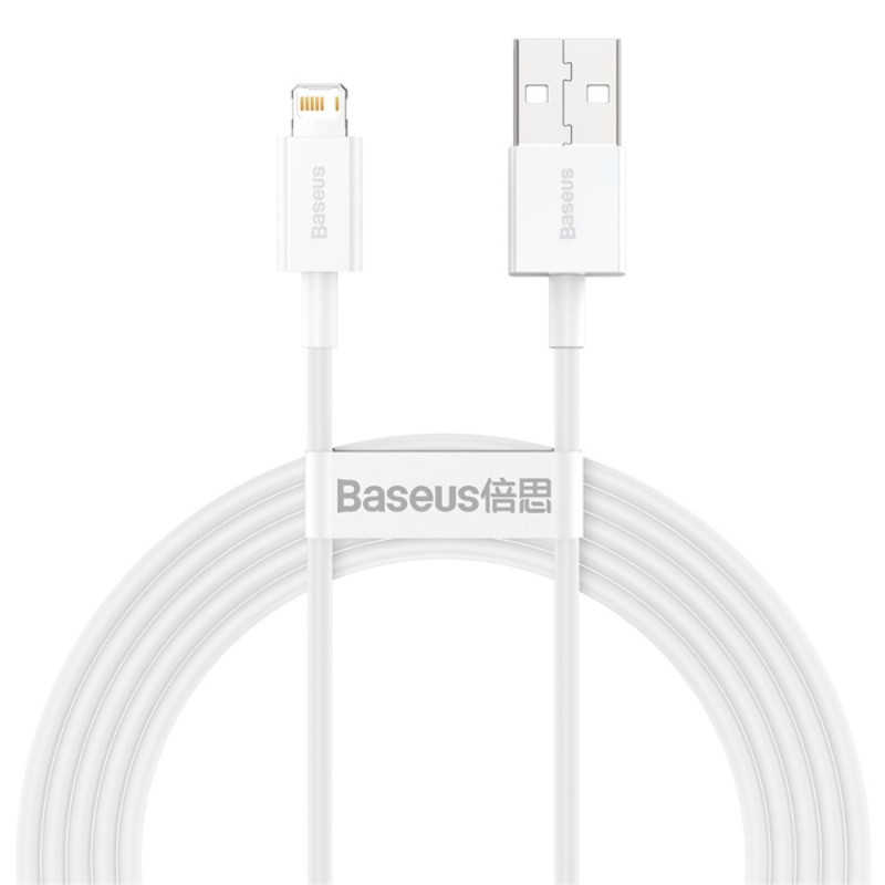 BASEUS 2m Superior Series USB to iP 2.4A Fast Charge and Data Cable