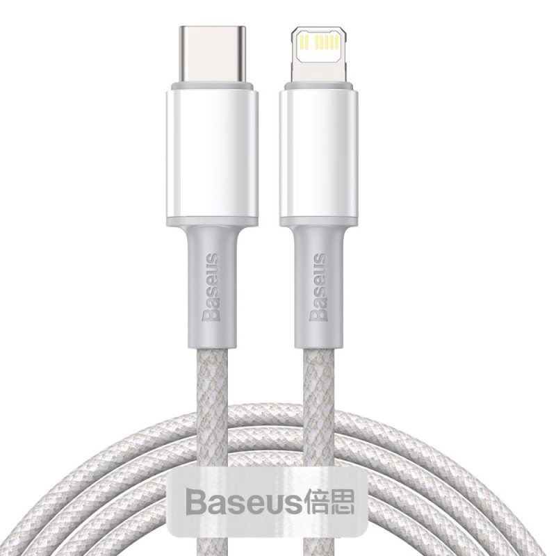 Type-C Quick Charge and Data Cable to iP PD 20W BASEUS - 2m