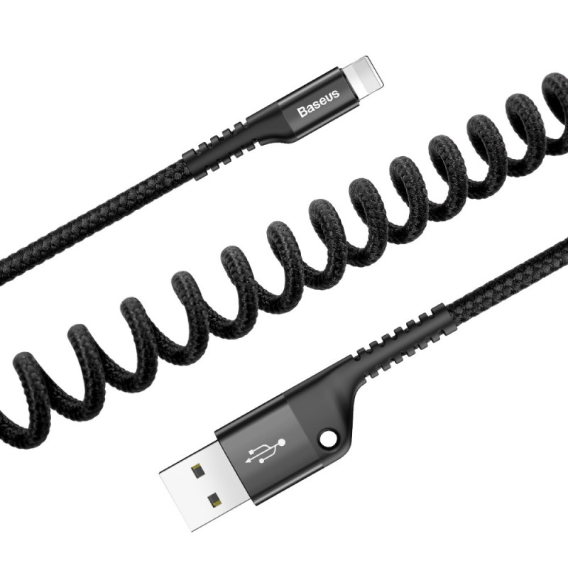 Extendable Charge and Data Cable for iPhone Baseus