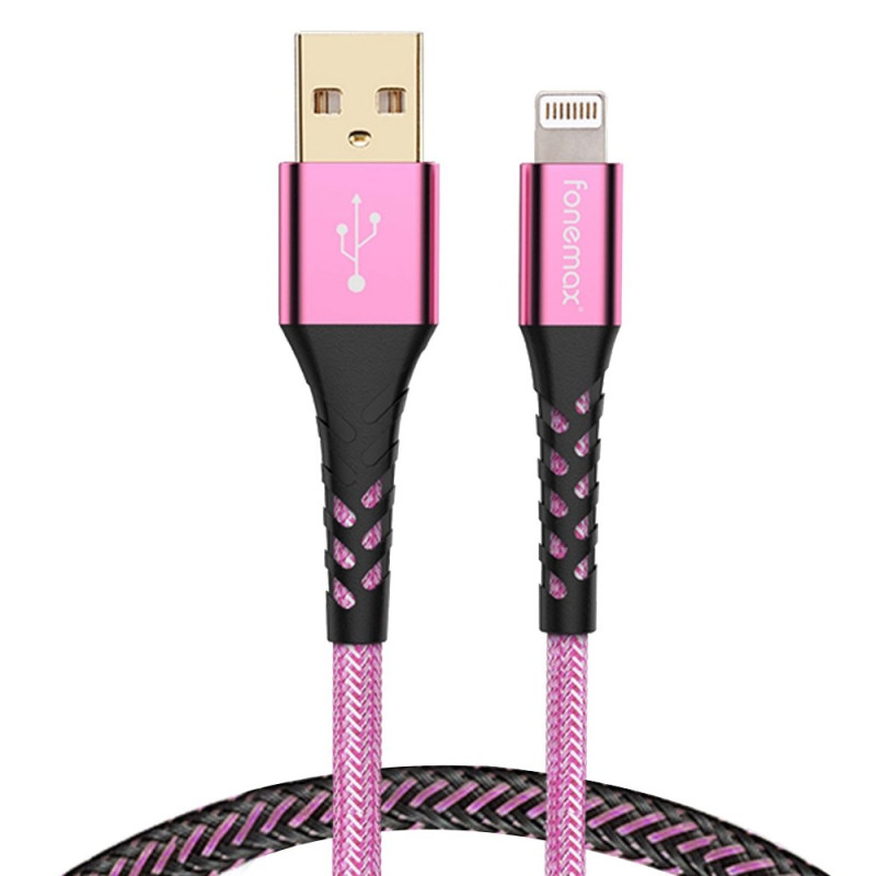 FONEMAX USB to Lightning Quick Charge Cable - 1.2m