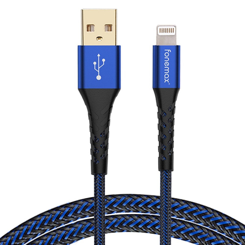 FONEMAX USB to Lightning Data Cable - 2m