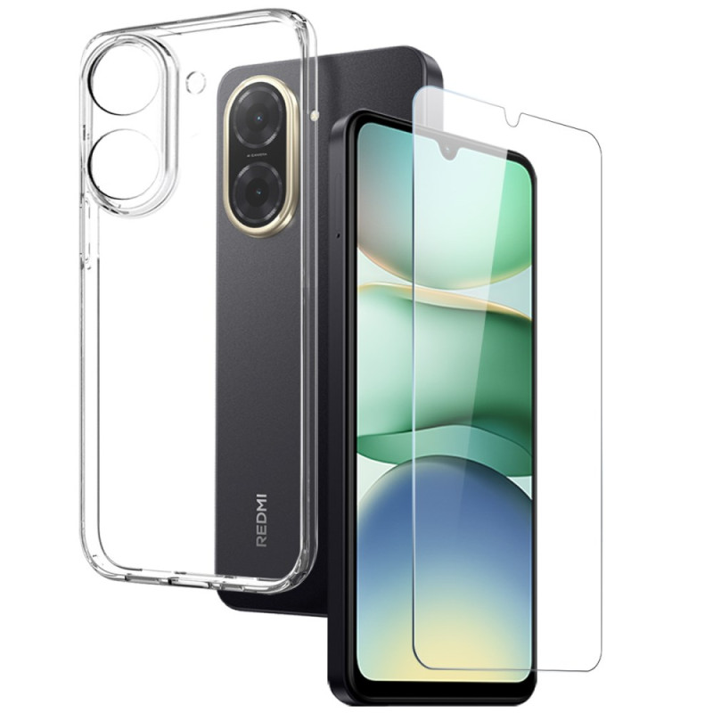 Xiaomi Redmi A5 4G Transparent Case with Screen Protector
