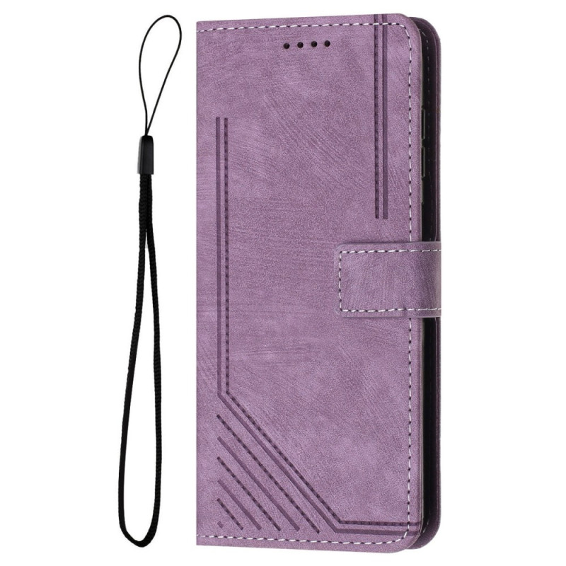 Honor 400 Lite Suede Effect Retro Design Case