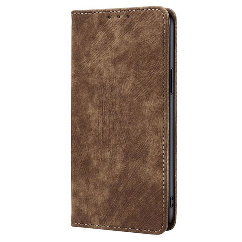 Flip Cover Realme 14 Pro 5G RFID Protection Suede Effect